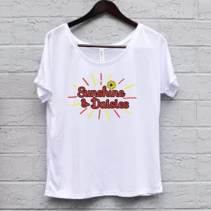 sunshine and daisies t-shirt