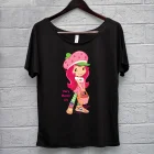 sunshine and daisies strawberry shortcake women's t-shirt